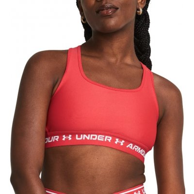 Under Armour Crossback Mid Bra-RED 1361034-814