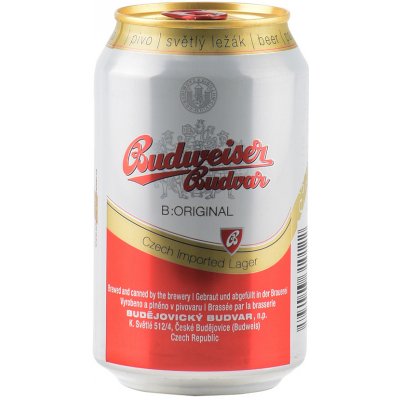 Budweiser Budvar 12% 0,33 l (plech) od 1,1 € - Heureka.sk