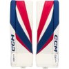 Brankárske betóny CCM Axis F5 White/Red/Blue Junior 26 + 1 palec