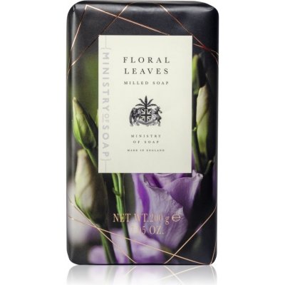 The Somerset Toiletry Co. Ministry of Soap Dark Floral Soap tuhé mydlo Floral Leaves 200 g