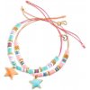 DJECO Heishi hviezdičky 2 korálkové náramky s príveskami