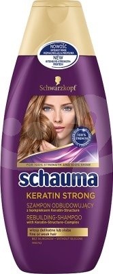Schauma Keratin Strong posilující šampón pro jemné nebo slabé vlasy 400 ml  od 2,1 € - Heureka.sk