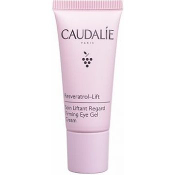 Caudalie Resveratrol Lift spevňujicí očný balzam proti vráskam opuchom a tmavým kruhom Hyaluronic Acid Peptides & Resveratrol 500 15 ml