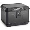 GIVI ALP44B Alpina kufor hliníkový čierno lakovaný (Monolock s vlastnou platňou), objem 44 litrov