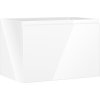 Mexen Orio kúpeľňová skrinka pod umývadlo 70 cm, 1 zásuvka, biela lesk - 91A10-07047-1-BF00