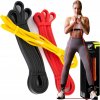 Posilňovacie gumy FIZYO Power Band, silné odporové gumy na fitness, crossfit, 3 ks