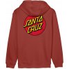 SANTA CRUZ mikina Classic Dot Chest Dark Rust DARK RUST vel. S