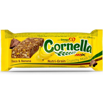 Amix Cornella Müsli Bar 50 g chocolate banán