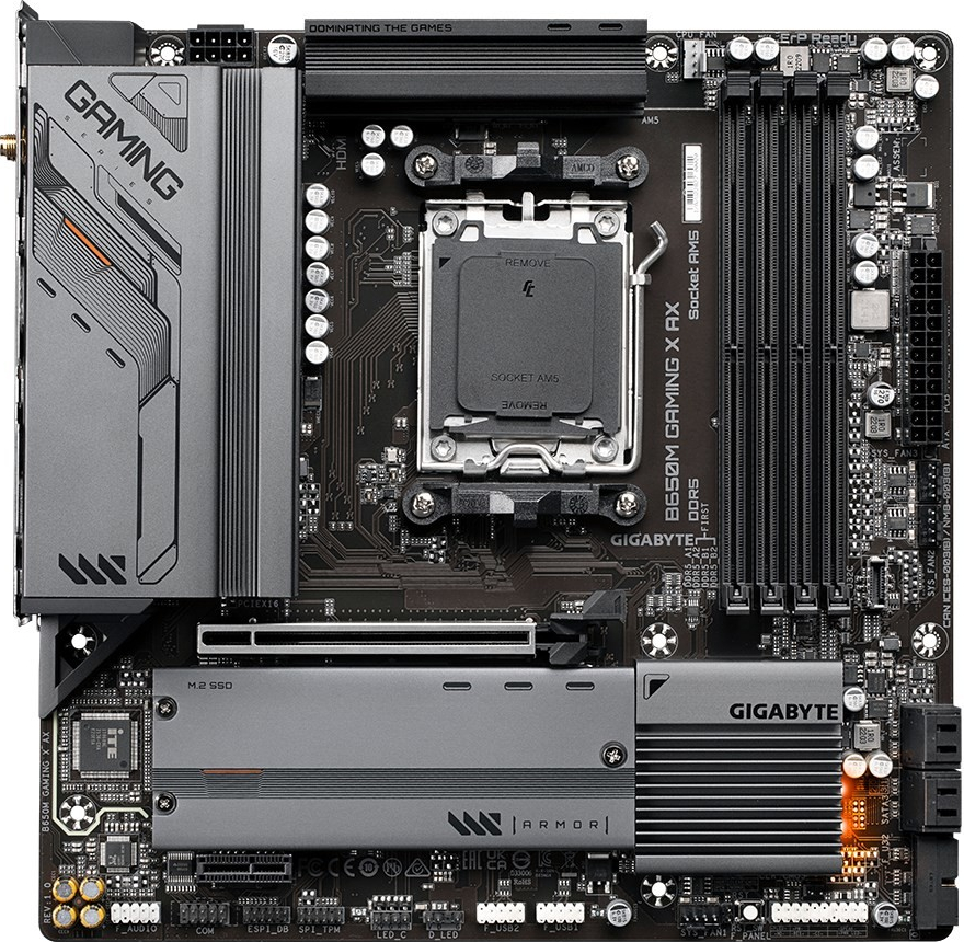 Gigabyte B650M GAMING X AX rev. 1.x