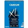 Canson XL Mixed Media Skicák v krúžkovej väzbe A4, 160g, 50 listov