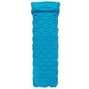 Spokey AIR BED PILLOW BIG Nafukovací matrace s polštářkem, 213 x 62 x 6 cm, R-Value 2.5, modrá