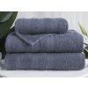 XPOSE® Froté uterák DEVON - sivomodrý 50x90 cm, Froté