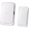 Verk 27797 Bezdrôtový zvonček, 38 melódií, 1x prijímač, 1x ovládač, dosah 300 m, biely