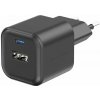 Swissten síťový adaptér 12w 1x usb-c + 1x usb-a černý 22071510