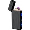 Elektrický zapaľovač s USB nabíjaním Čierna