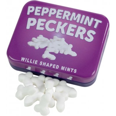 S&F Peppermint Pecker cukríky v tvare penisu 45 g