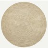 Diamond Carpets India , Ručne viazaný kusový koberec Mira J 16 Natural kruh, 80x80, béžová, chodba / predsieň