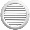 VENTS Vetracia mriežka s nastaviteľným uzatváraním Ø125 mm biela