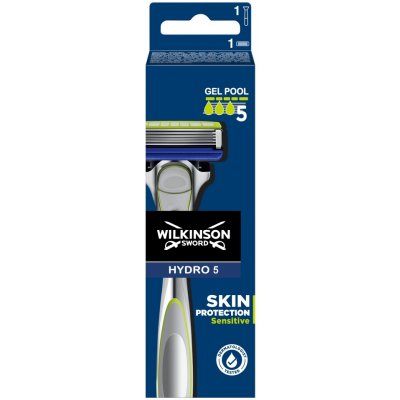 Wilkinson Sword Hydro 5 Skin Protection Sensitive + 1 ks hlavice