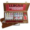 LUKAS Olejové farby STUDIO - v drevenom kufríku s príslušenstvom súprava 10x37 ml