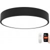Immax Neo | Immax NEO 07202L-LED Stmievateľné stropné svietidlo RONDATE 53W/230V čierna Tuya+DO | IM1236