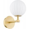 Argon Argon 8502 - Nástenná lampa PALOMA 1xE14/7W/230V zlatá/biela AR8502 + záruka 3 roky zadarmo