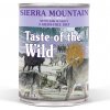 Taste of the Wild Sierra Mountain Canine konzerva 390g