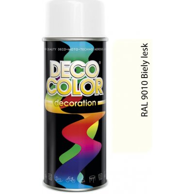 Deco Color Decoration 400 ml RAL 9010 Biely lesk