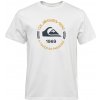 Pánske tričko Quiksilver, CIRCLE LOGO SS biela,tmavo sivá,žltá S