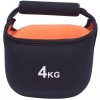 Činka Sportago Kettle-bell soft 4 kg - oranžová