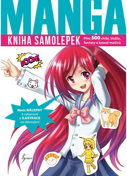 Kniha samolepek: Manga