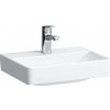 LAUFEN Pro S závesné umývadielko s otvorom, bez prepadu, 450 x 340 mm, biela, s povrchom LCC, H8159614001561