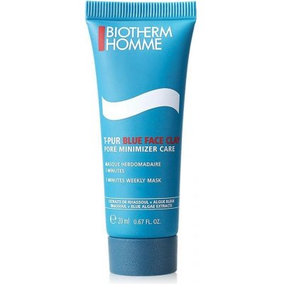 Biotherm Homme T - Pur Blue Face Clay, Čistiaca maska 20ml unisex