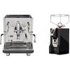 ECM Synchronika II + Eureka Mignon Perfetto, CR black