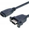Lyndahl HDMI káblový adaptér Zásuvka HDMI-A 0.2 m čierna LKPK005 HDMI kábel; LKPK005