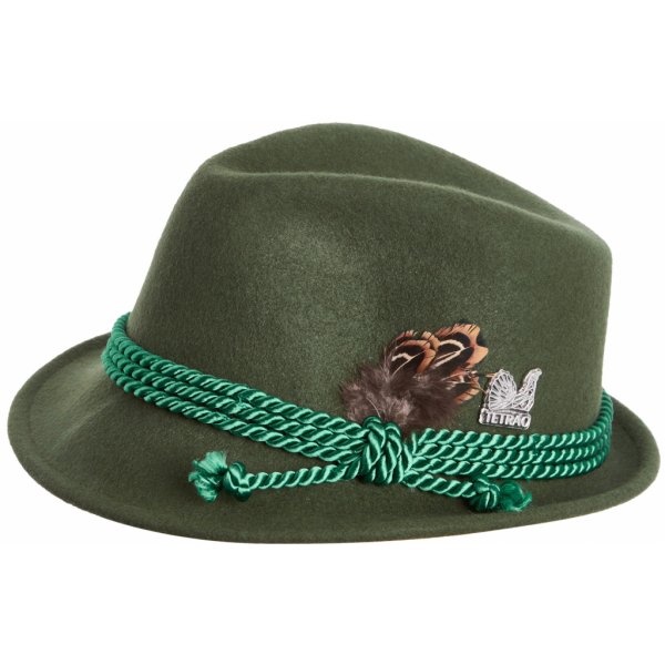 Detský poľovnícky klobúk TETRAO - tri zelené šnúrky zelený od 46,32 € -  Heureka.sk