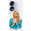 Odolné silikónové puzdro iSaprio - Coffe Now - Blond - Honor 70