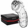 Shots ManCage Chastity Cock Cage 5.5 Inch Model 06 Transparent