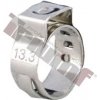TRIUMF 10 ks nerezová spona zatláčacia , rozsah použitia OE 8,8 - 10,5mm Ø 10,8 - 13,3 mm