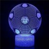 Beling 3D lampa, Celtic glasgow lopta, 7 farebná S203JKSQ