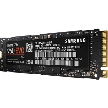 Samsung 960 EVO NVMe M.2 250 GB, MZ-V6E250BW