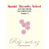 SUZUKI ALTO RECORDER SCHOOL 4 - altová zobcová flauta