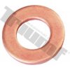 TRIUMF Tesniaca podložka medená 20,0 vonk. 9,4 mm, 30 ks