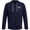 UNDER ARMOUR Rival Terry LC FZ, Midnight Navy / Onyx White - XXL
