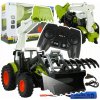 TRAKTOR s diaľkovým ovládačom Hračka Poľnohospodársky stroj Buldozér Bager na akumulátor