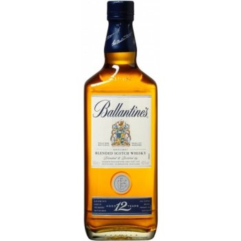 Ballantine’s 12y 40% 0,7 l (čistá fľaša)