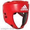 Boxerská prilba - Adidas - Hybrid 50 - červená