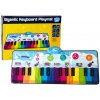 LEAN TOYS Vzdelávacia tanečná podložka Rainbow Piano - 10 melódií