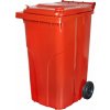 Nádoba MGB 240 lit., plast, červená, popolnica na odpad