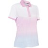Callaway Chev Gradient Short Sleeve Womens Brilliant White M Polo košeľa
